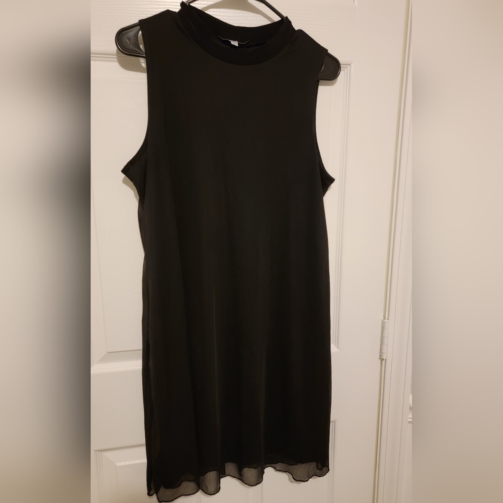 Annalee + Hope Dress with sheer overlay